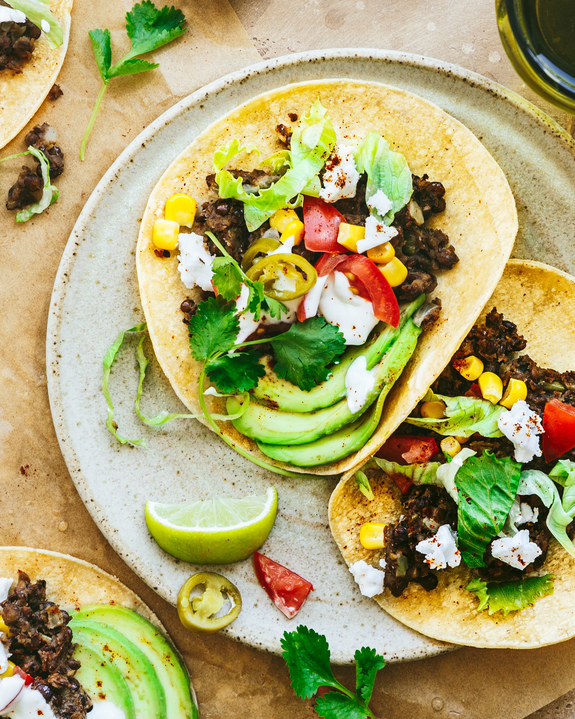 Easy Vegan Refried Lentil Tostadas – Merchant Gourmet